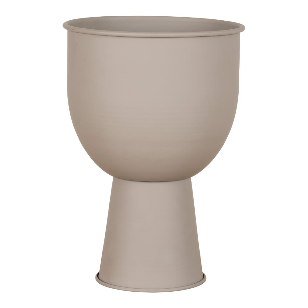 Blumentopf Amalfi, beige-grau