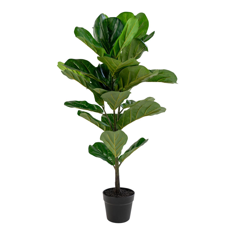 Ficus Kunstbaum, 100 cm, künstliche Geigen-Feige